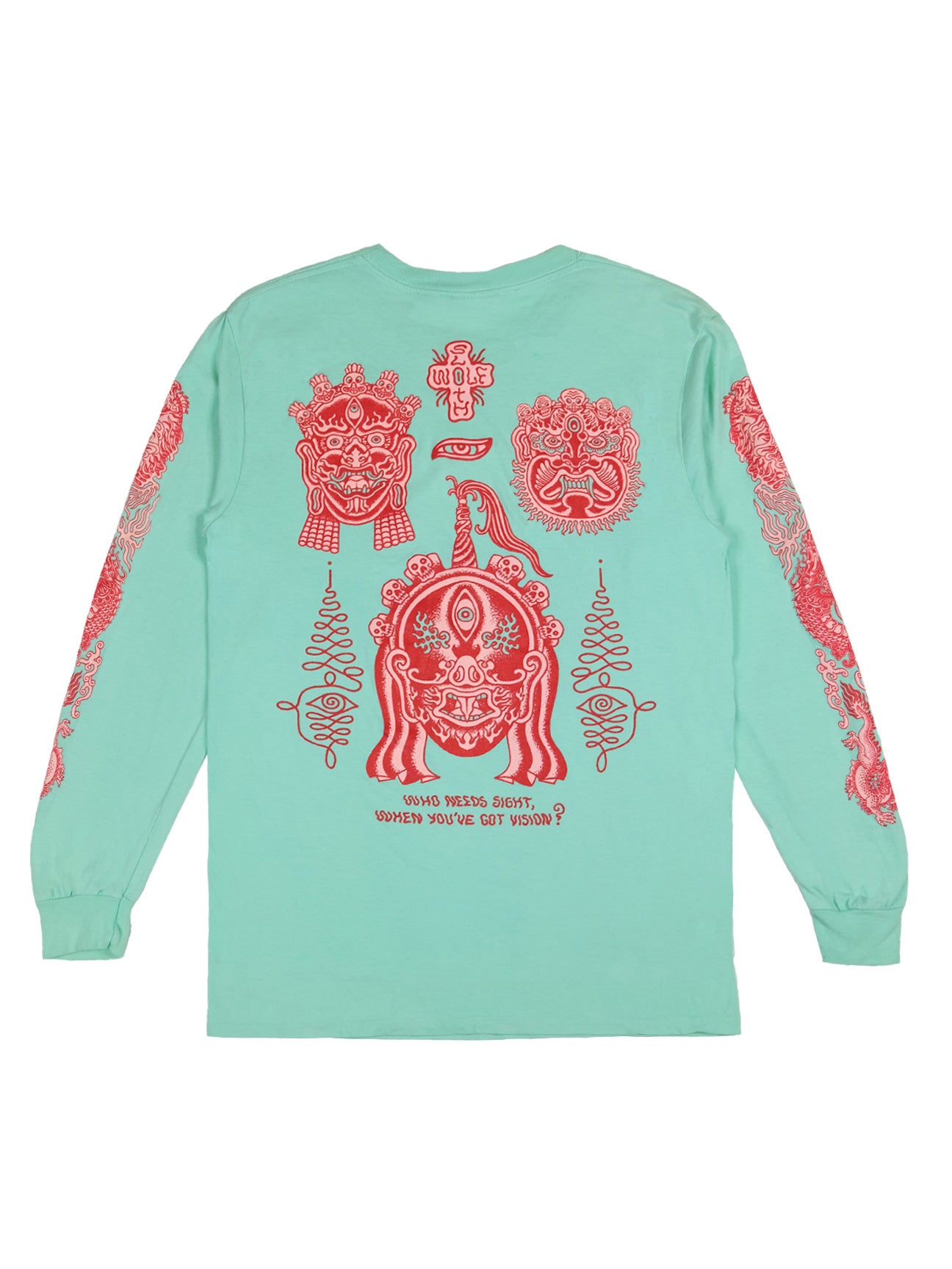 3rd Eye Vision Mint Long Sleeve Tee